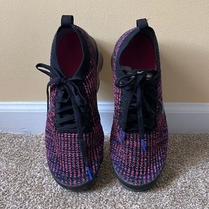 Nike Vapormax Flyknit Multi Color, Size 10.5. Good Condition!